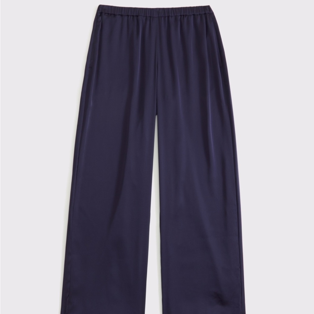 Abercrombie Satin Pull-On Pant